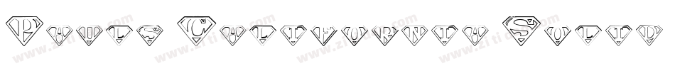 Pauls California Solid字体转换
